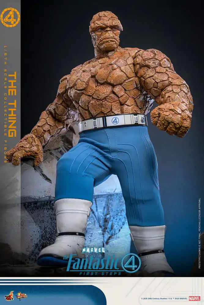 Fantastyczna Czwórka: Pierwsze Kroki Movie Masterpiece Figurka Akcji 1/6 The Thing 31 cm zdjęcie produktu