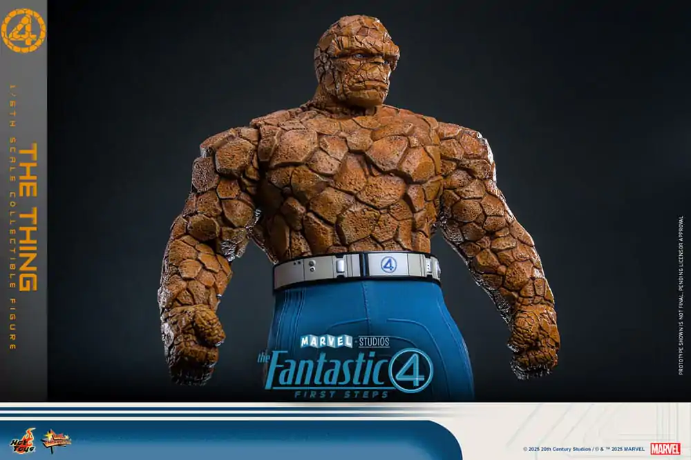 Fantastyczna Czwórka: Pierwsze Kroki Movie Masterpiece Figurka Akcji 1/6 The Thing 31 cm zdjęcie produktu