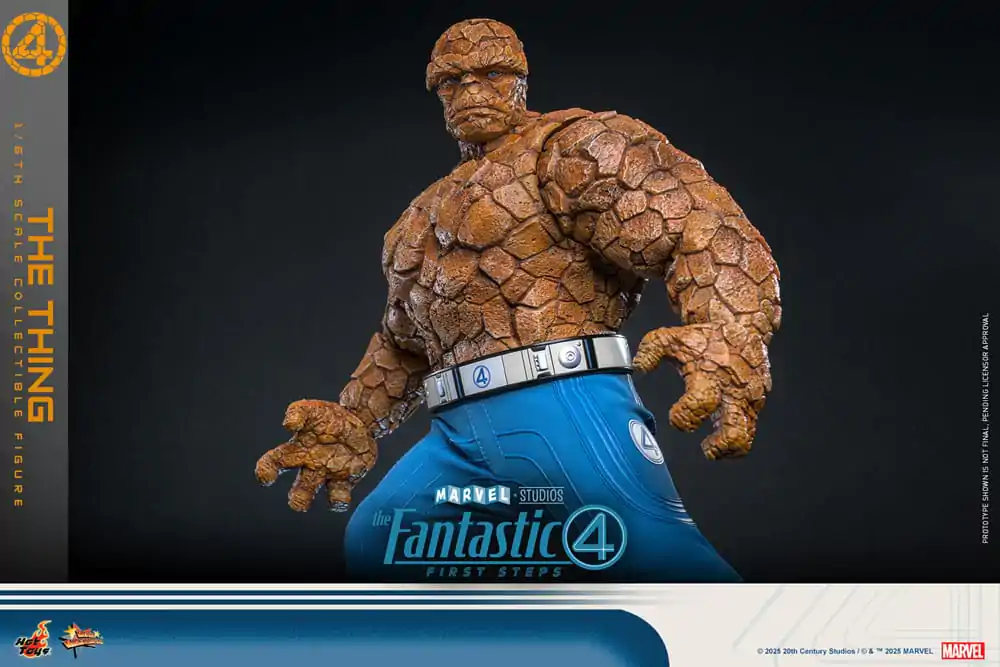 Fantastyczna Czwórka: Pierwsze Kroki Movie Masterpiece Figurka Akcji 1/6 The Thing 31 cm zdjęcie produktu
