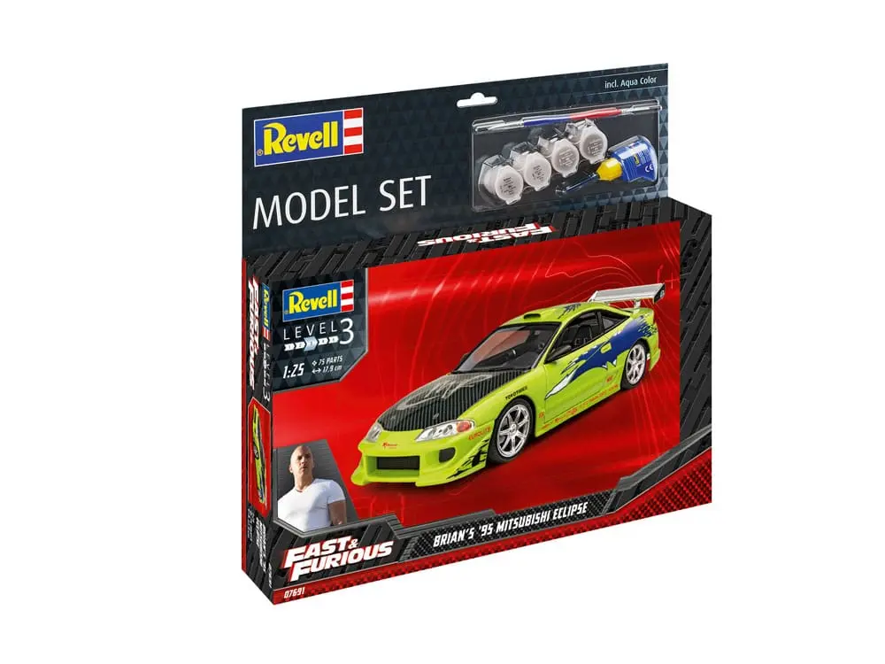 The Fast & Furious Zestaw modeli z podstawowymi akcesoriami Brian's 1995 Mitsubishi Eclipse zdjęcie produktu