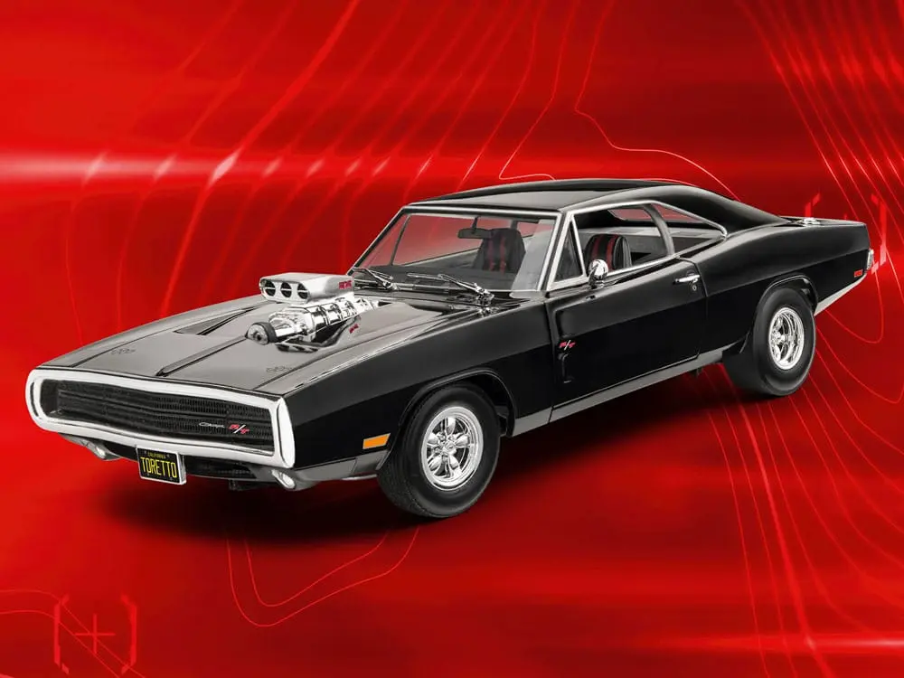 Model Kit The Fast & Furious z podstawowymi akcesoriami 1970 Dodge Charger Dominica zdjęcie produktu