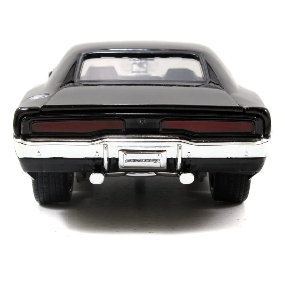 The Fast and Furious Diecast Model Hollywood Rides 1/24 1970 Dodge Charger z figurką Dom Toretto zdjęcie produktu