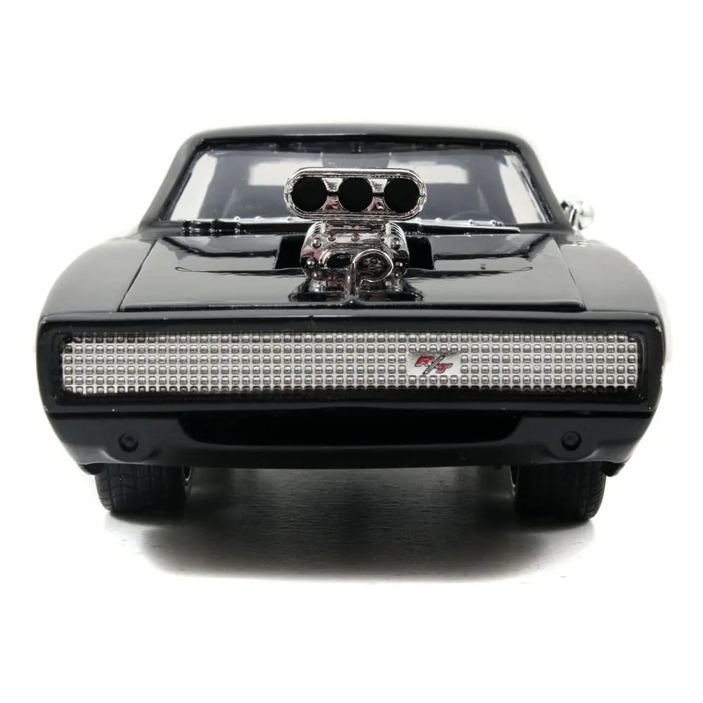 The Fast and Furious Diecast Model Hollywood Rides 1/24 1970 Dodge Charger z figurką Dom Toretto zdjęcie produktu