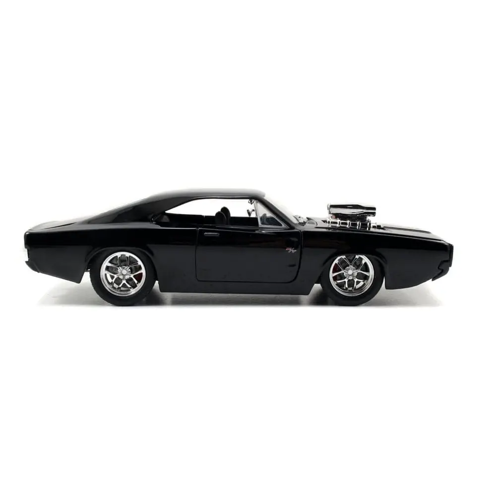 The Fast and Furious Diecast Model Hollywood Rides 1/24 1970 Dodge Charger z figurką Dom Toretto zdjęcie produktu