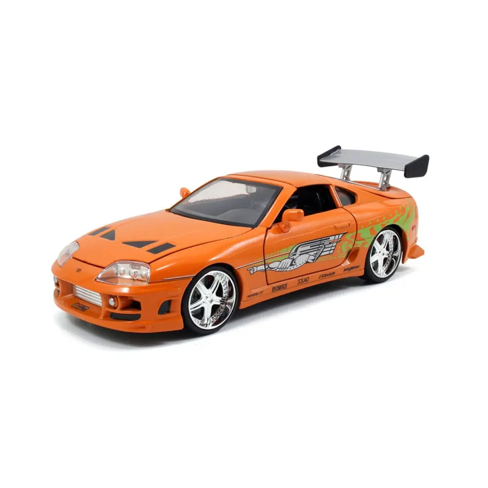 The Fast and Furious Diecast Model Hollywood Rides 1/24 1995 Toyota Supra z figurką Brian O'Connor zdjęcie produktu
