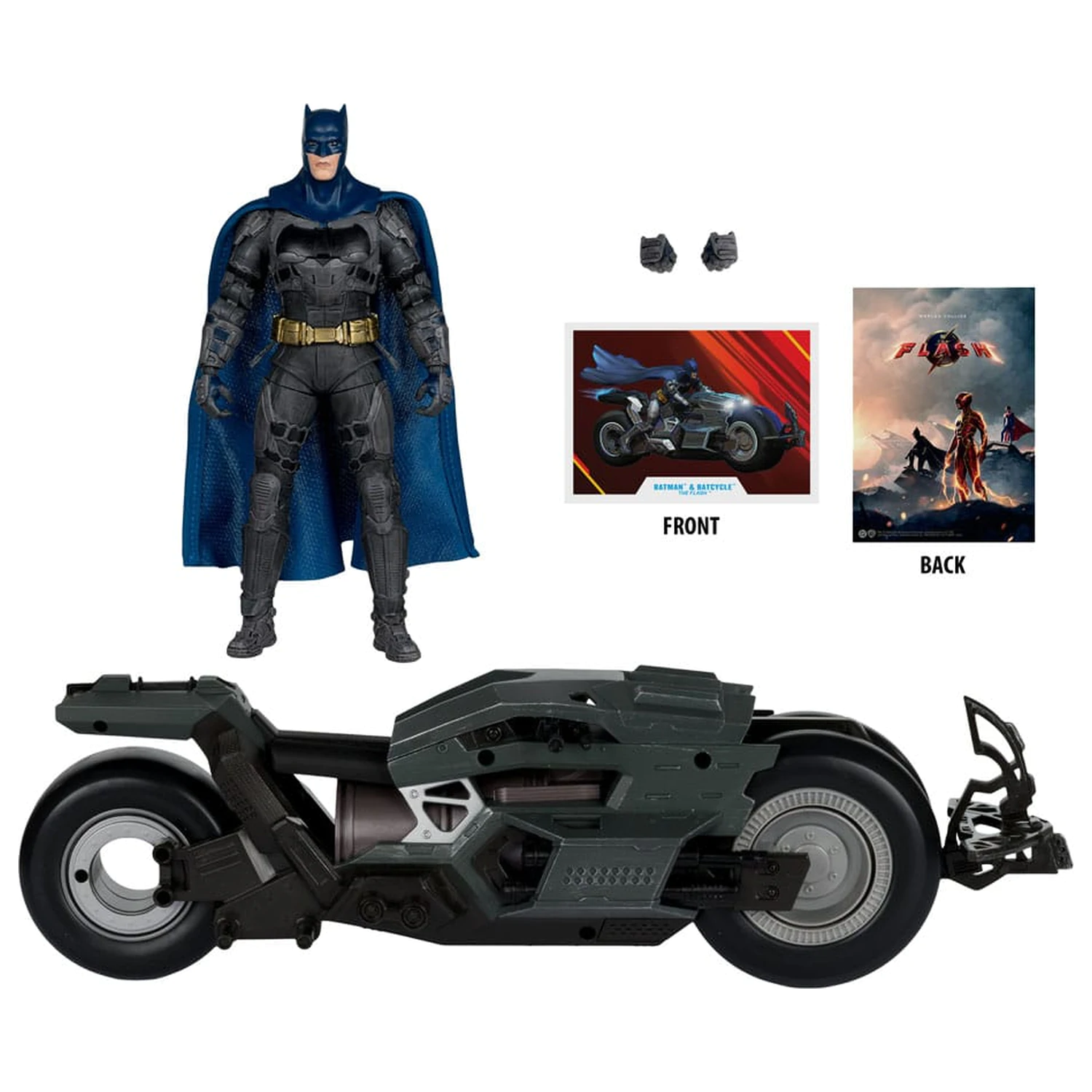 The Flash DC Multiverse Pojazd Batcycle z Batman zdjęcie produktu