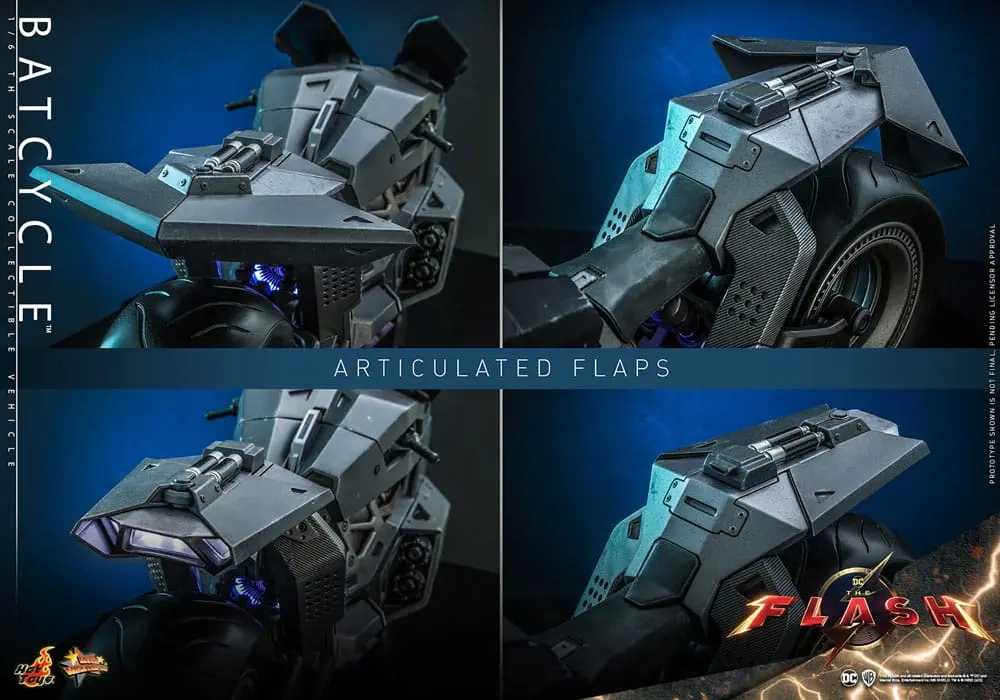 The Flash Movie Masterpiece Vehicle 1/6 Batcycle 56 cm zdjęcie produktu