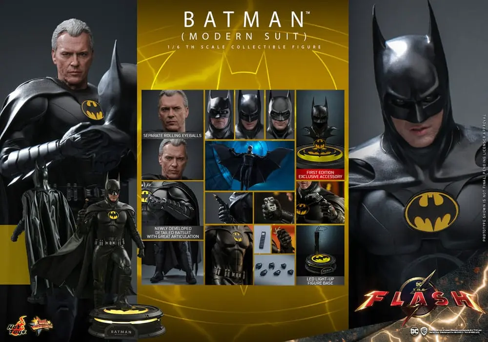 The Flash Movie Masterpiece Figurka Akcji 1/6 Batman (Modern Suit) 30 cm zdjęcie produktu