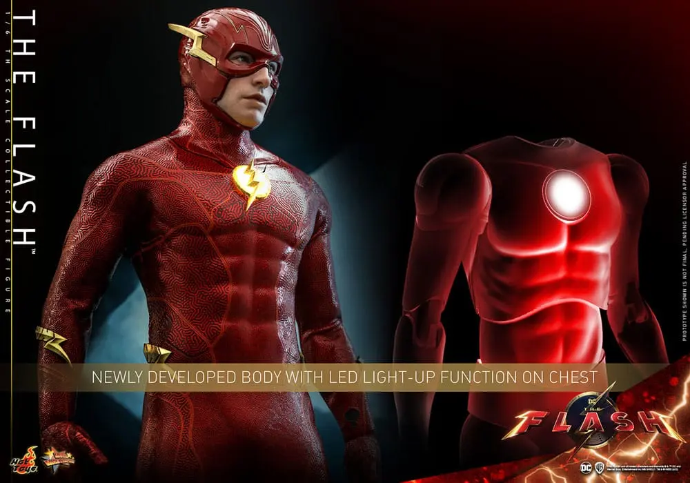 The Flash Movie Masterpiece Figurka Akcji 1/6 The Flash 30 cm zdjęcie produktu