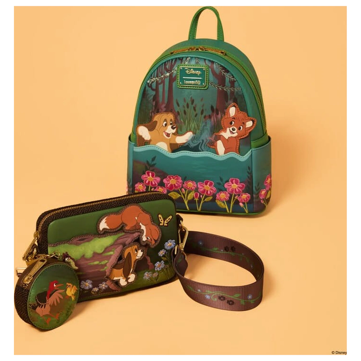 The Fox and the Hound by Loungefly Canvas Tote Bag Tod & Vixey zdjęcie produktu