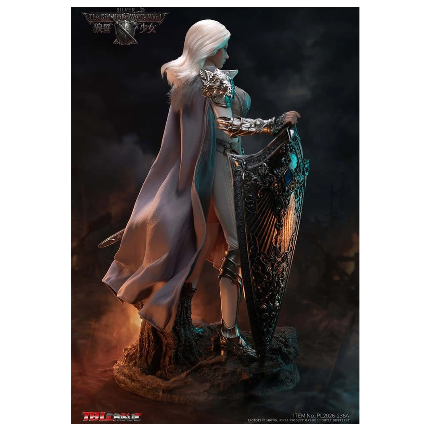 The Girl Under Wolf's Ward Action Figure 1/6 Alina (Silver) 30 cm zdjęcie produktu