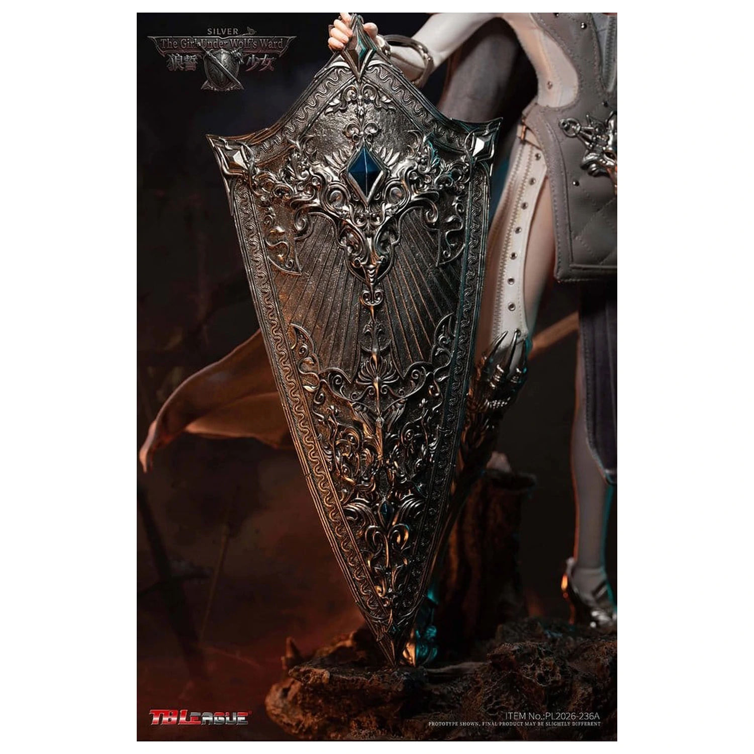 The Girl Under Wolf's Ward Action Figure 1/6 Alina (Silver) 30 cm zdjęcie produktu