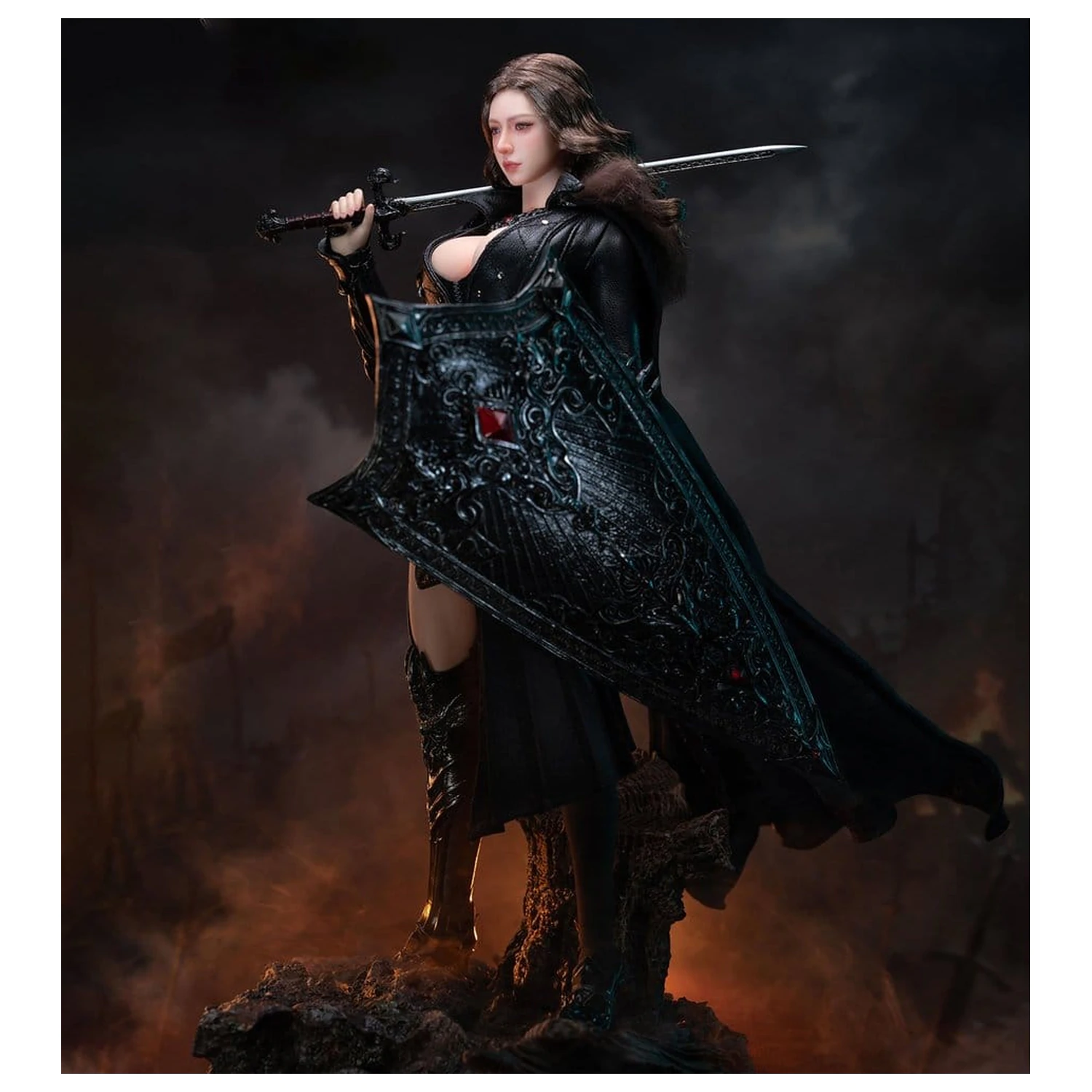 The Girl Under Wolf's Ward Action Figure 1/6 Eleanor (Black) 30 cm zdjęcie produktu