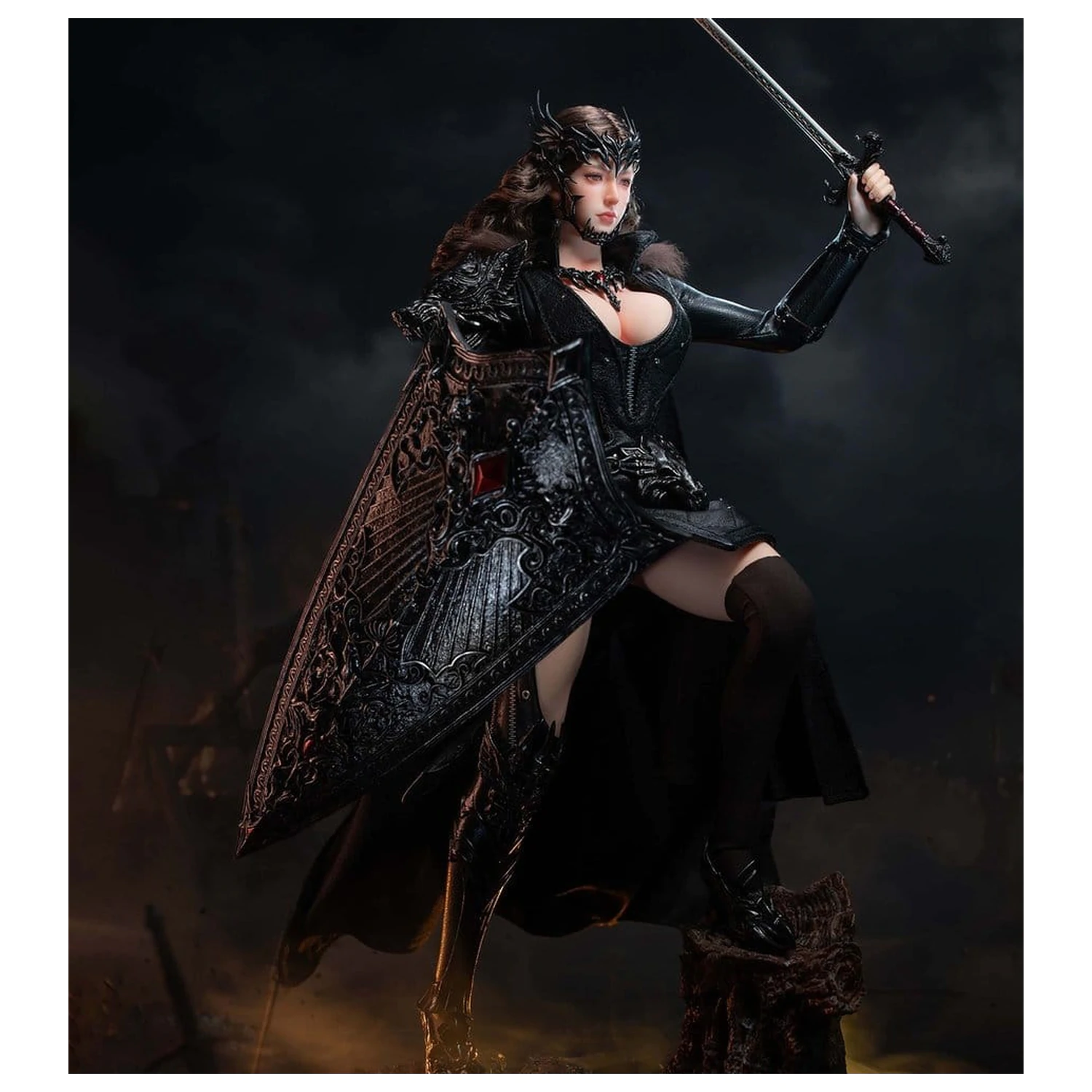 The Girl Under Wolf's Ward Action Figure 1/6 Eleanor (Black) 30 cm zdjęcie produktu
