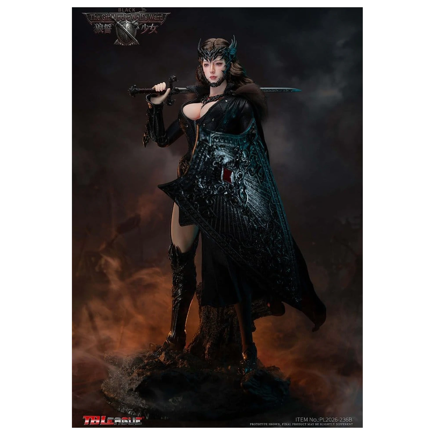 The Girl Under Wolf's Ward Action Figure 1/6 Eleanor (Black) 30 cm zdjęcie produktu
