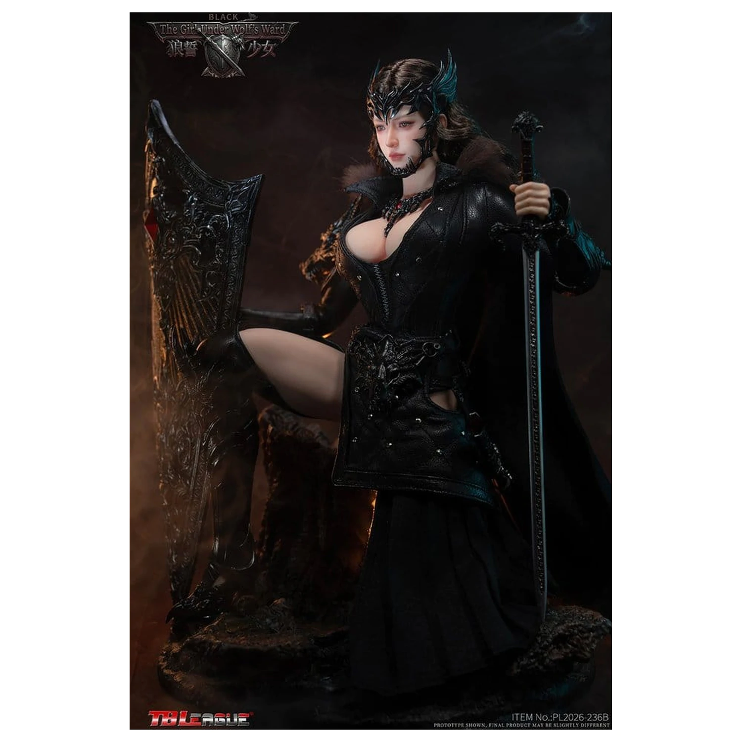 The Girl Under Wolf's Ward Action Figure 1/6 Eleanor (Black) 30 cm zdjęcie produktu