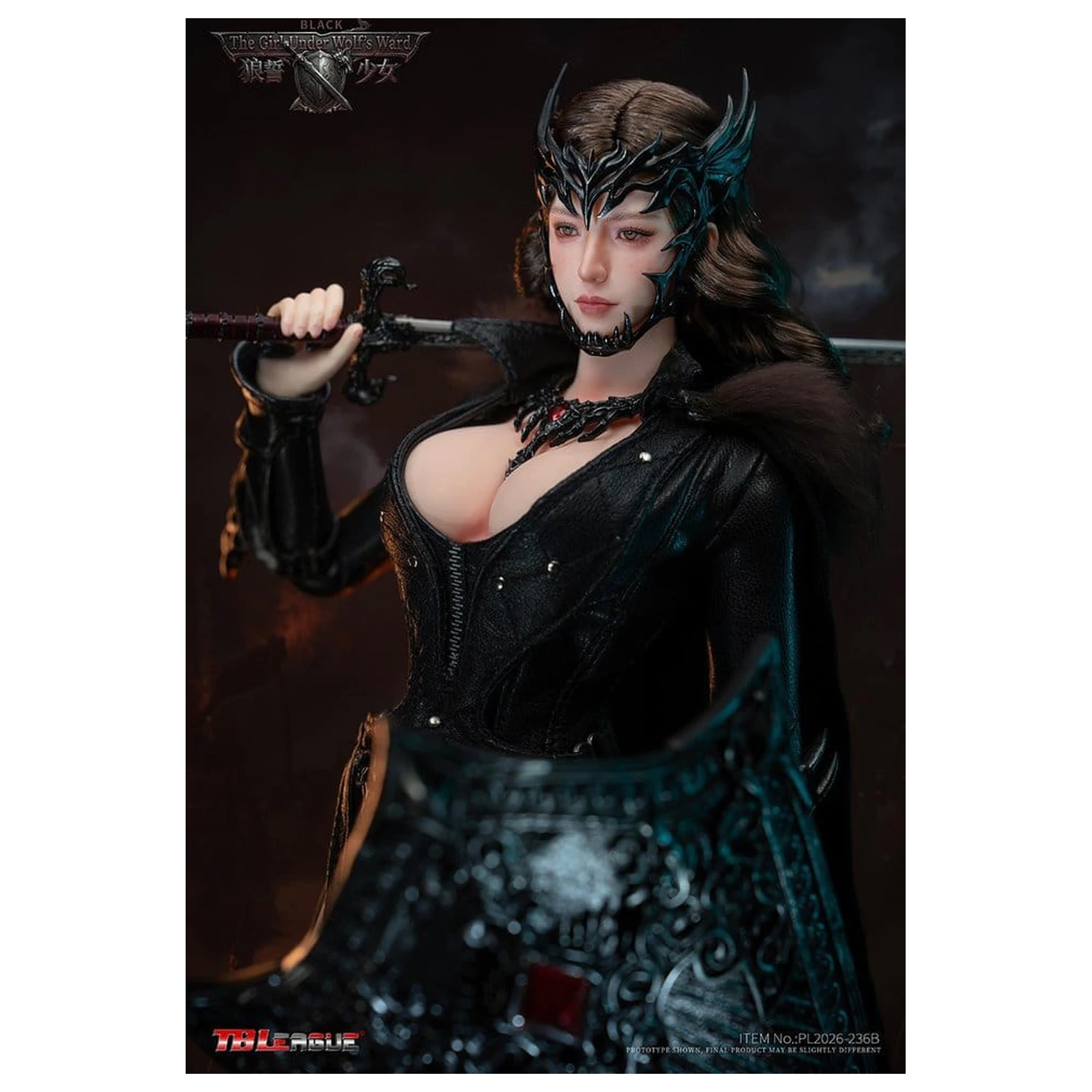 The Girl Under Wolf's Ward Action Figure 1/6 Eleanor (Black) 30 cm zdjęcie produktu