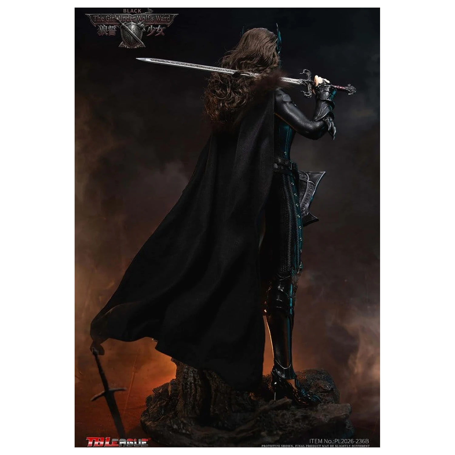 The Girl Under Wolf's Ward Action Figure 1/6 Eleanor (Black) 30 cm zdjęcie produktu