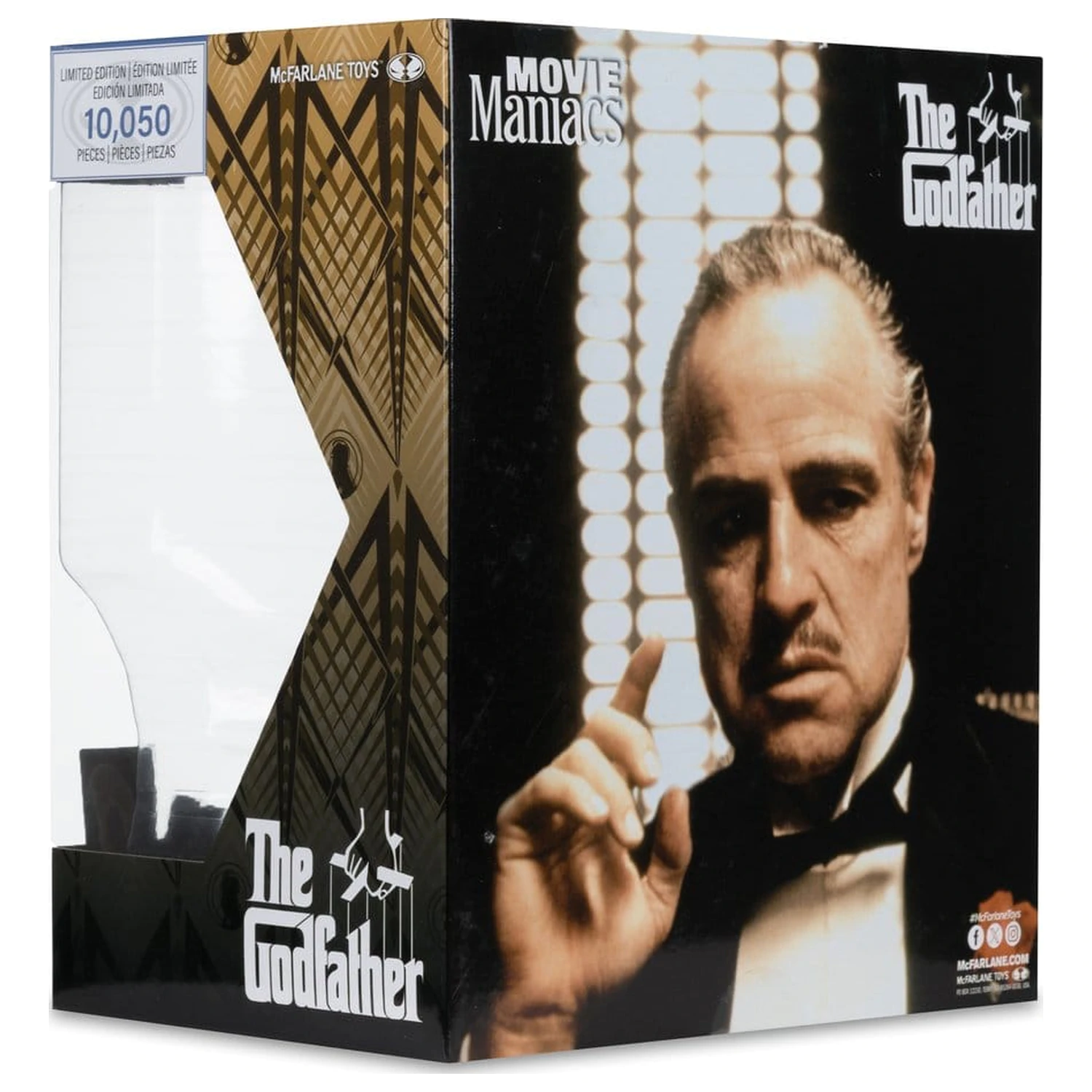 The Godfather Movie Maniacs Paramount Figurka Don Corleone 17 cm zdjęcie produktu
