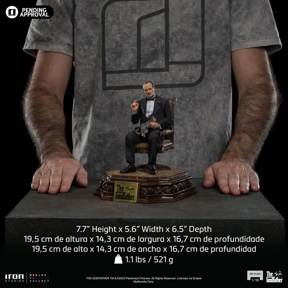 The Godfather Statua skala 1/10 Don Vito Corleone 19 cm zdjęcie produktu