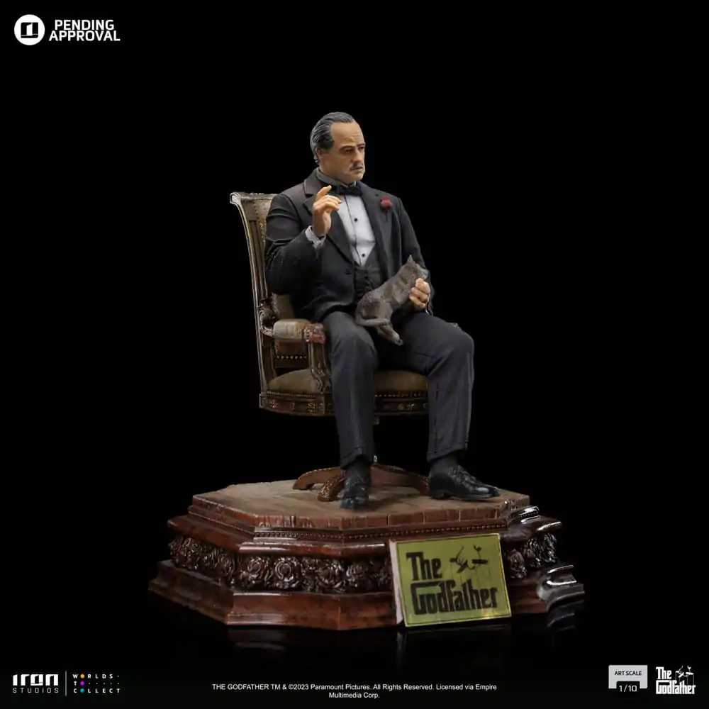 The Godfather Statua skala 1/10 Don Vito Corleone 19 cm zdjęcie produktu