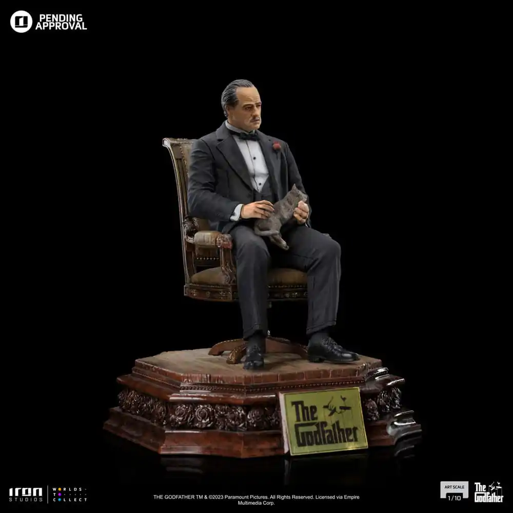 The Godfather Statua skala 1/10 Don Vito Corleone 19 cm zdjęcie produktu