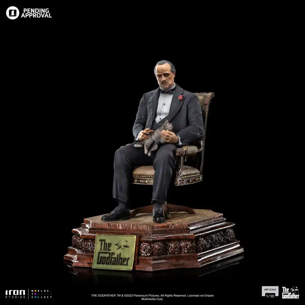 The Godfather Statua skala 1/10 Don Vito Corleone 19 cm zdjęcie produktu