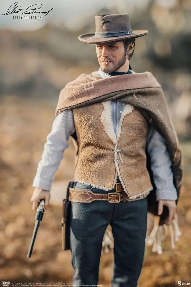 Dobry, Zły i Brzydki Clint Eastwood Legacy Collection Figurka Akcji 1/6 Człowiek Bez Imienia 30 cm zdjęcie produktu