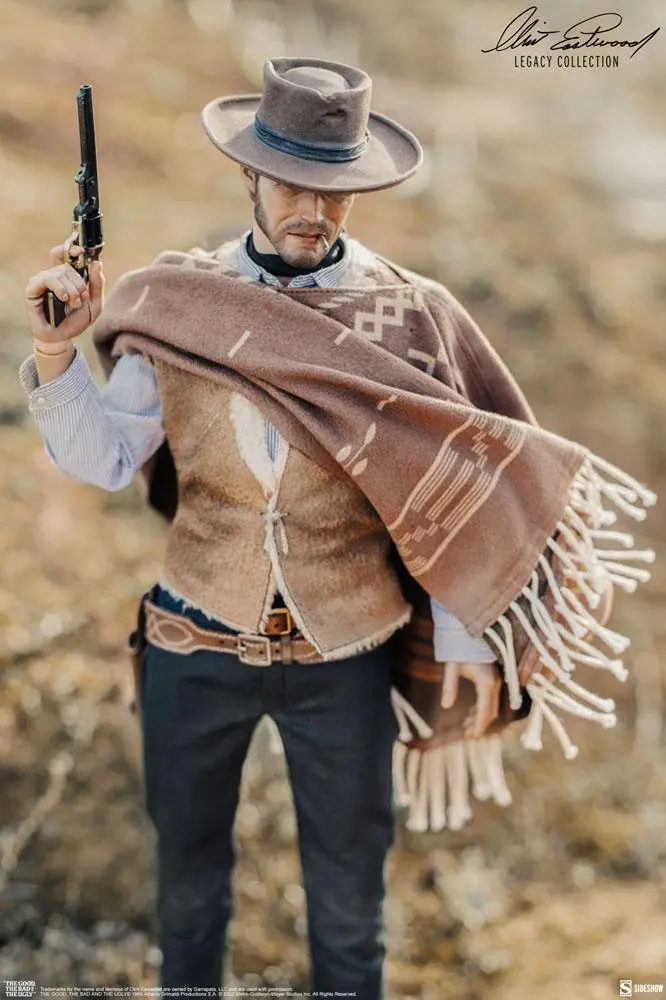 Dobry, Zły i Brzydki Clint Eastwood Legacy Collection Figurka Akcji 1/6 Człowiek Bez Imienia 30 cm zdjęcie produktu