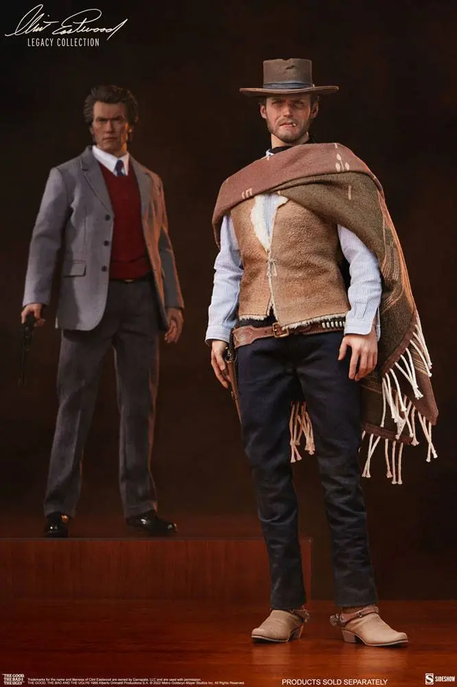 Dobry, Zły i Brzydki Clint Eastwood Legacy Collection Figurka Akcji 1/6 Człowiek Bez Imienia 30 cm zdjęcie produktu