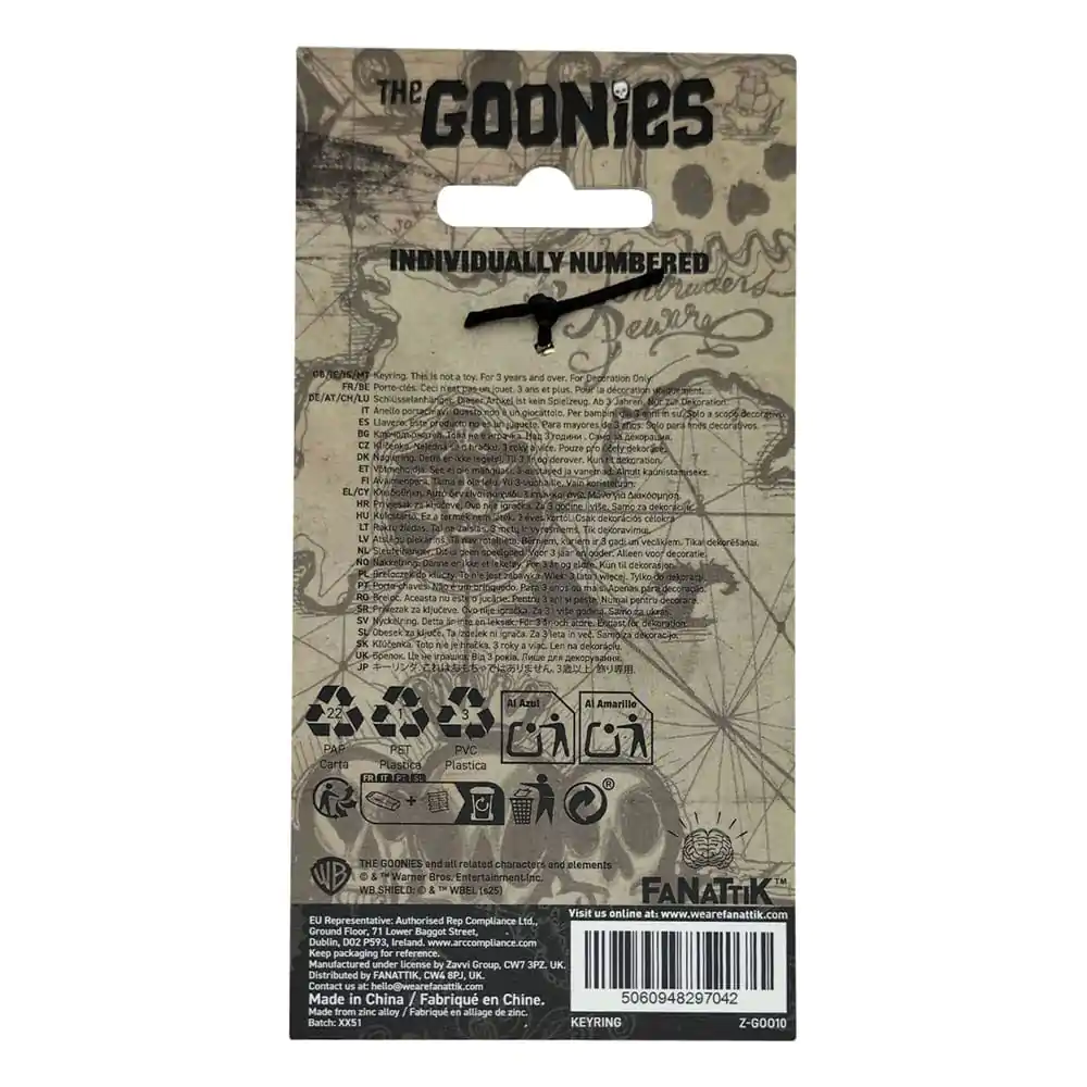 The Goonies Keychain 40th Anniversary Copper Bones Limited Edition - breloczek zdjęcie produktu