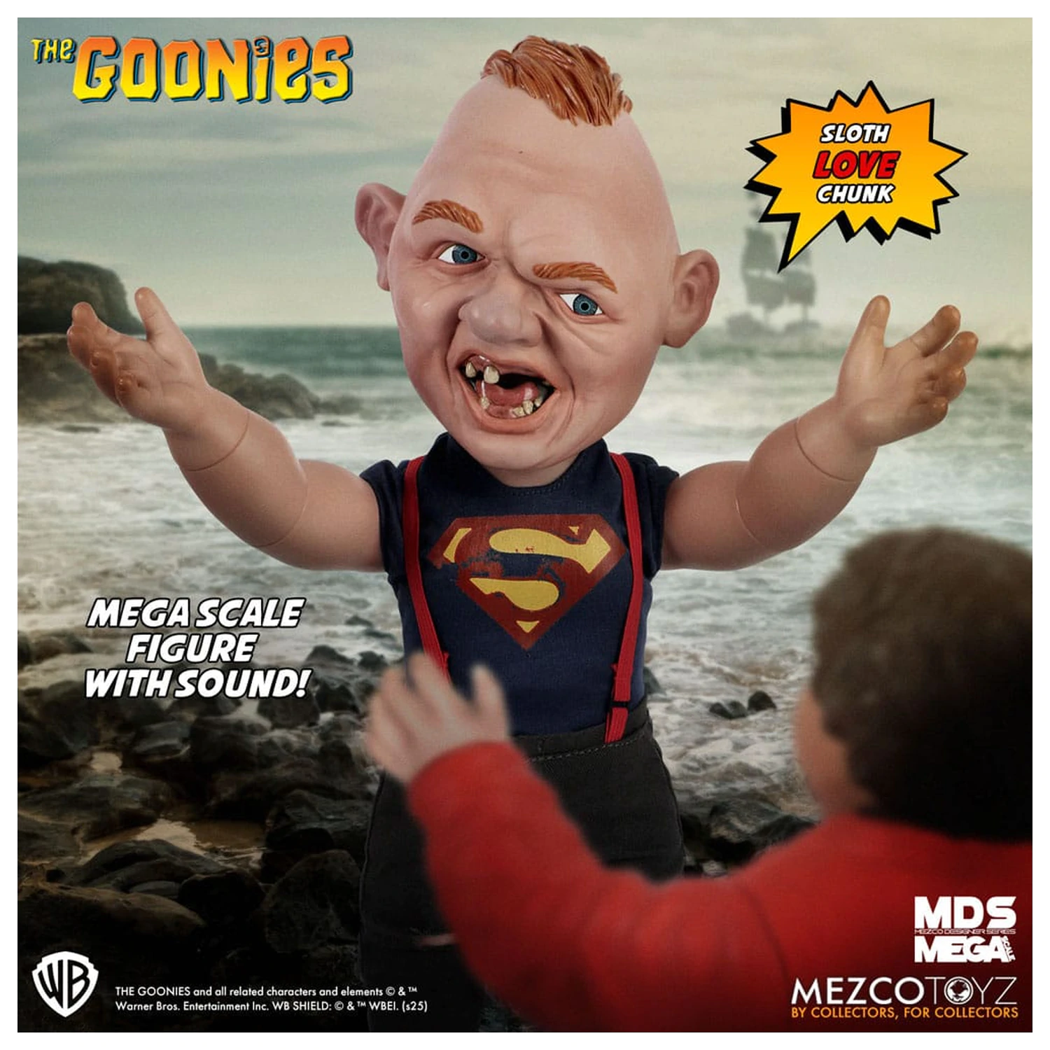 The Goonies MDS Mega Scale Talking Sloth z dźwiękiem 38 cm zdjęcie produktu