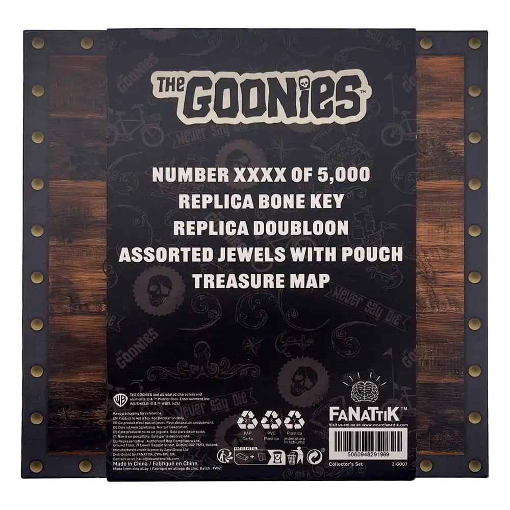 The Goonies Replica Treasure Set Edycja Limitowana zdjęcie produktu
