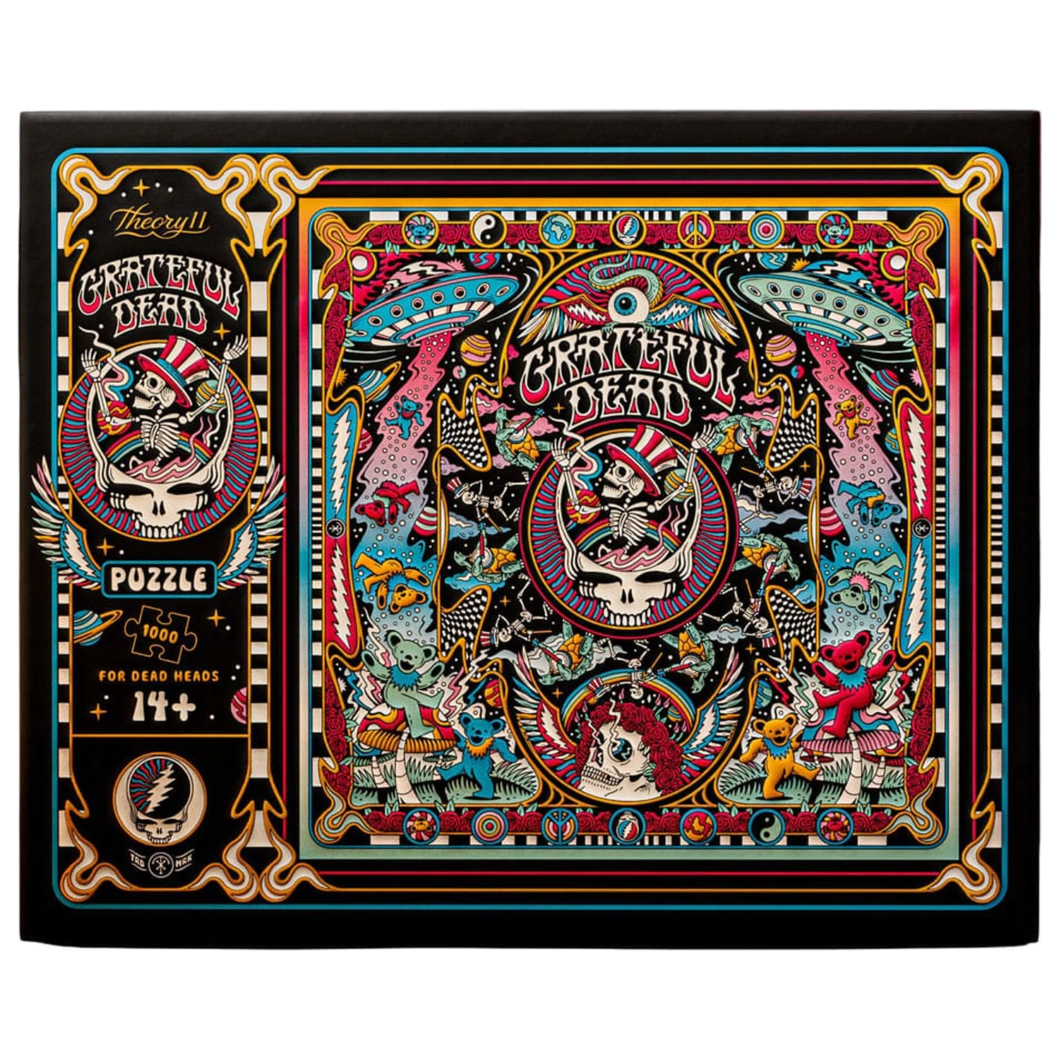 The Grateful Dead wielowymiarowe puzzle (1000 elementów) zdjęcie produktu