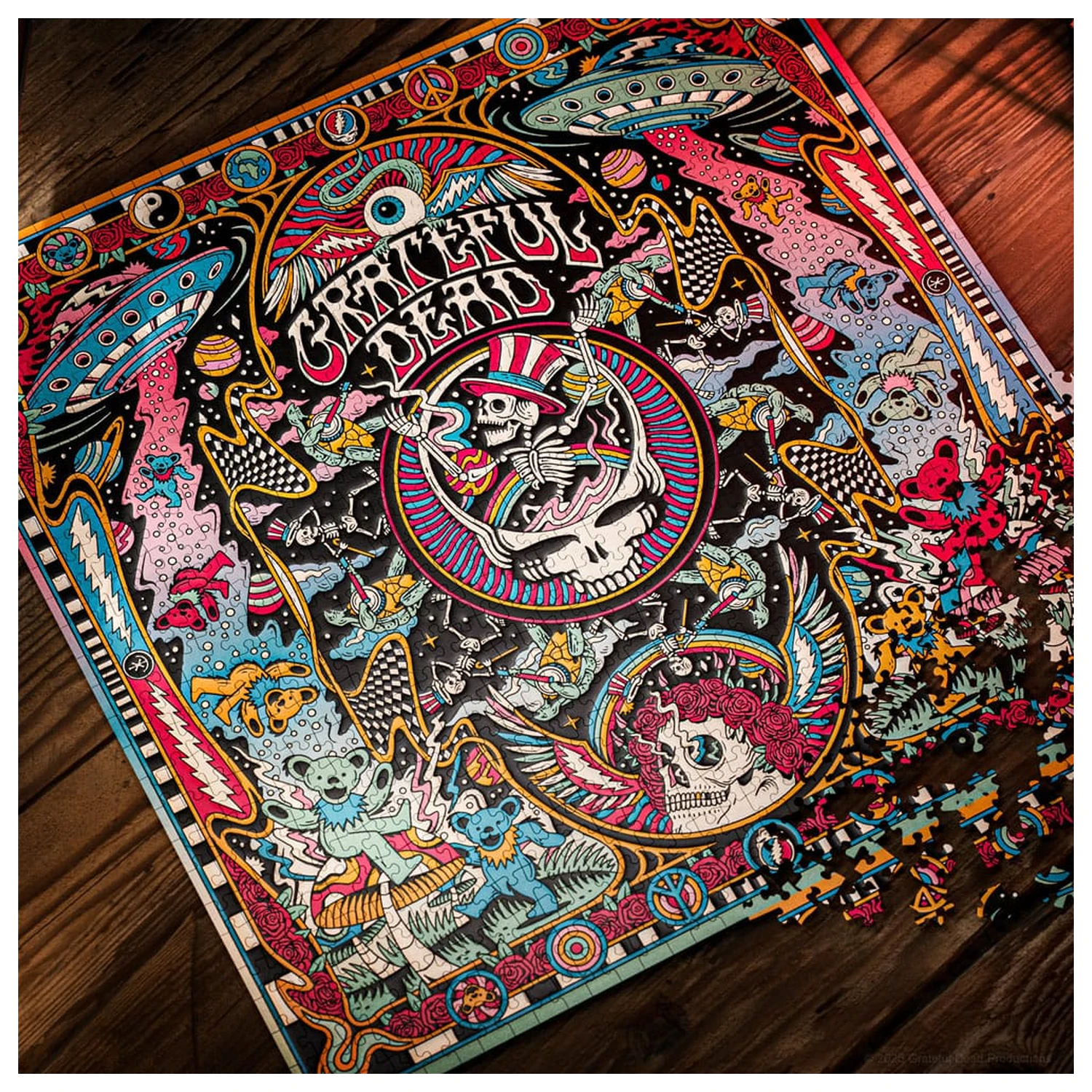 The Grateful Dead wielowymiarowe puzzle (1000 elementów) zdjęcie produktu