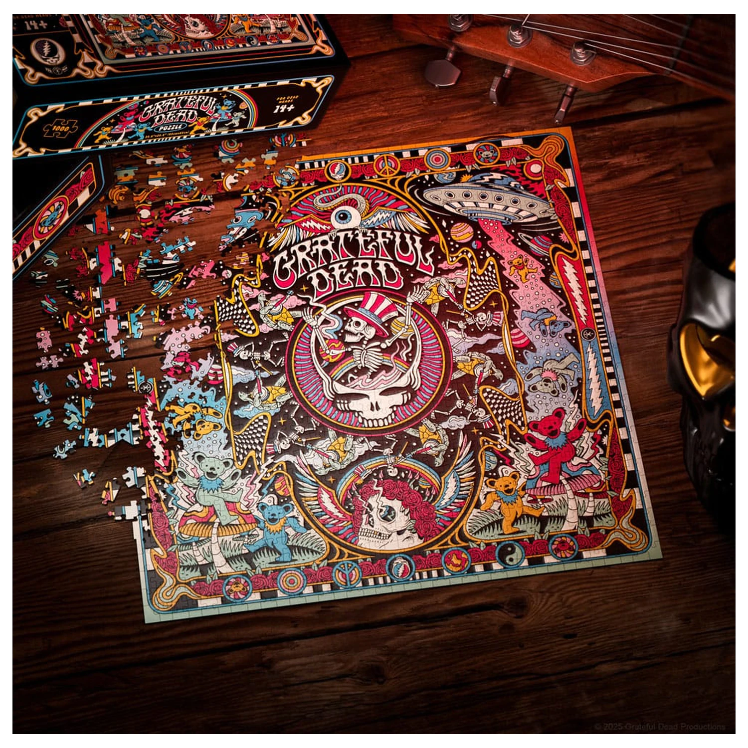 The Grateful Dead wielowymiarowe puzzle (1000 elementów) zdjęcie produktu