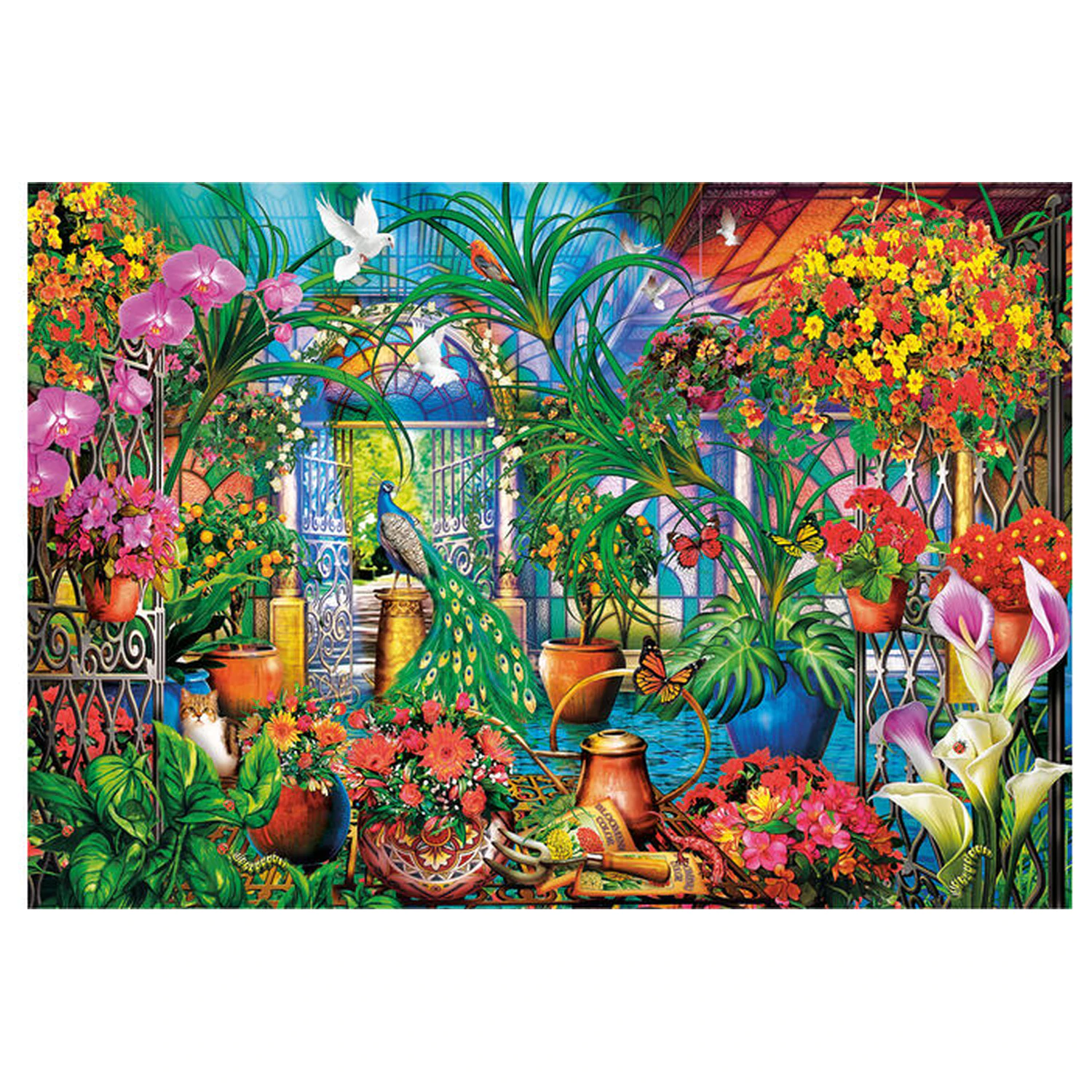 The Greenhouse Caretakers puzzle 500 elementów zdjęcie produktu