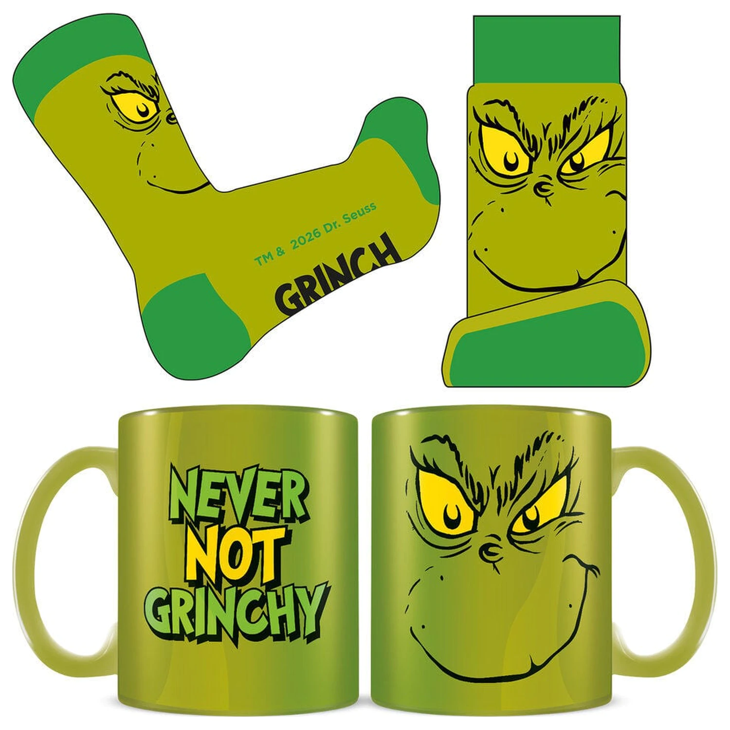 The Grinch zestaw kubek i skarpetki zdjęcie produktu