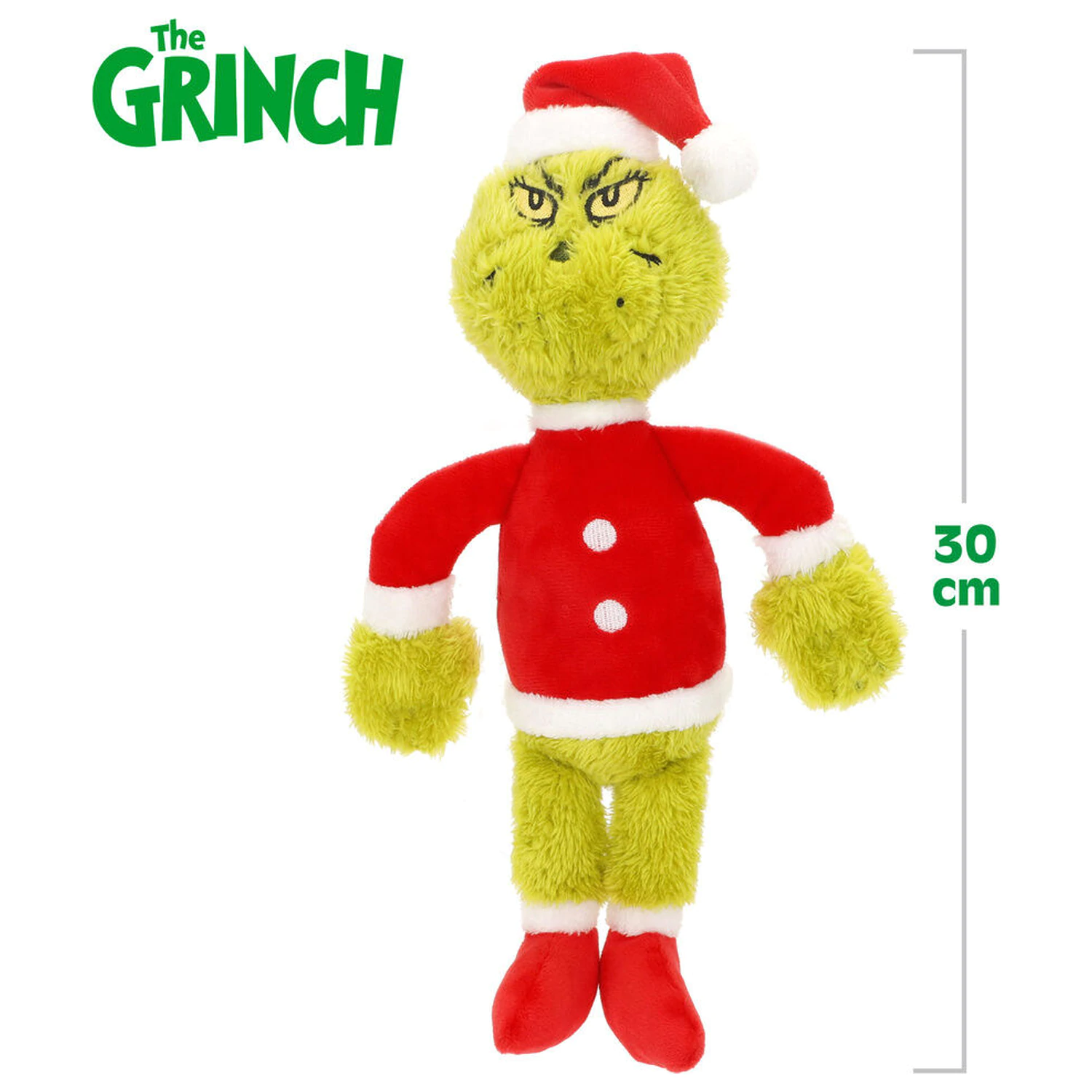 Pluszowa zabawka Grinch Father Christmas 30cm zdjęcie produktu