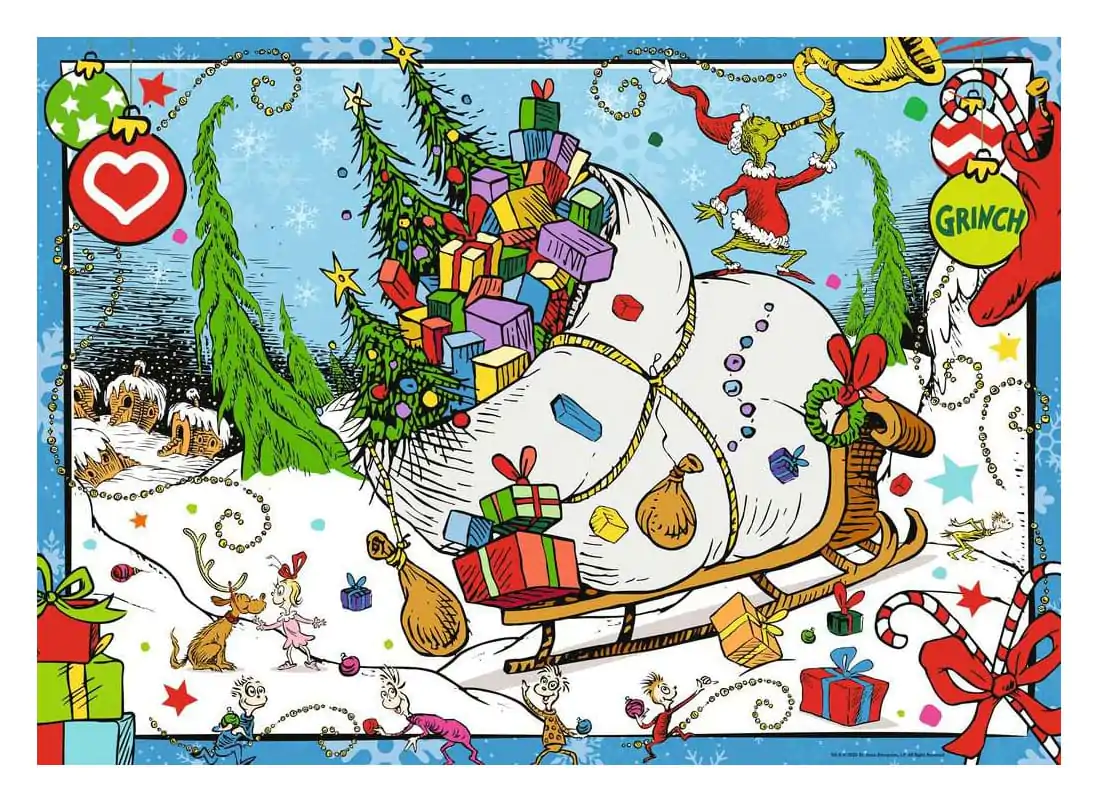 The Grinch Puzzle Plakat (1000 elementów) zdjęcie produktu