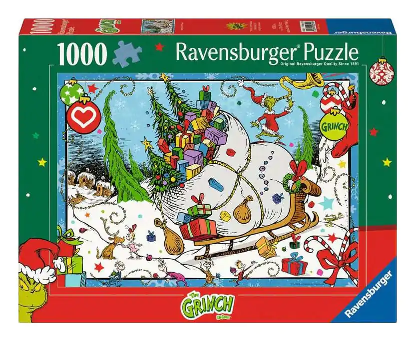 The Grinch Puzzle Plakat (1000 elementów) zdjęcie produktu