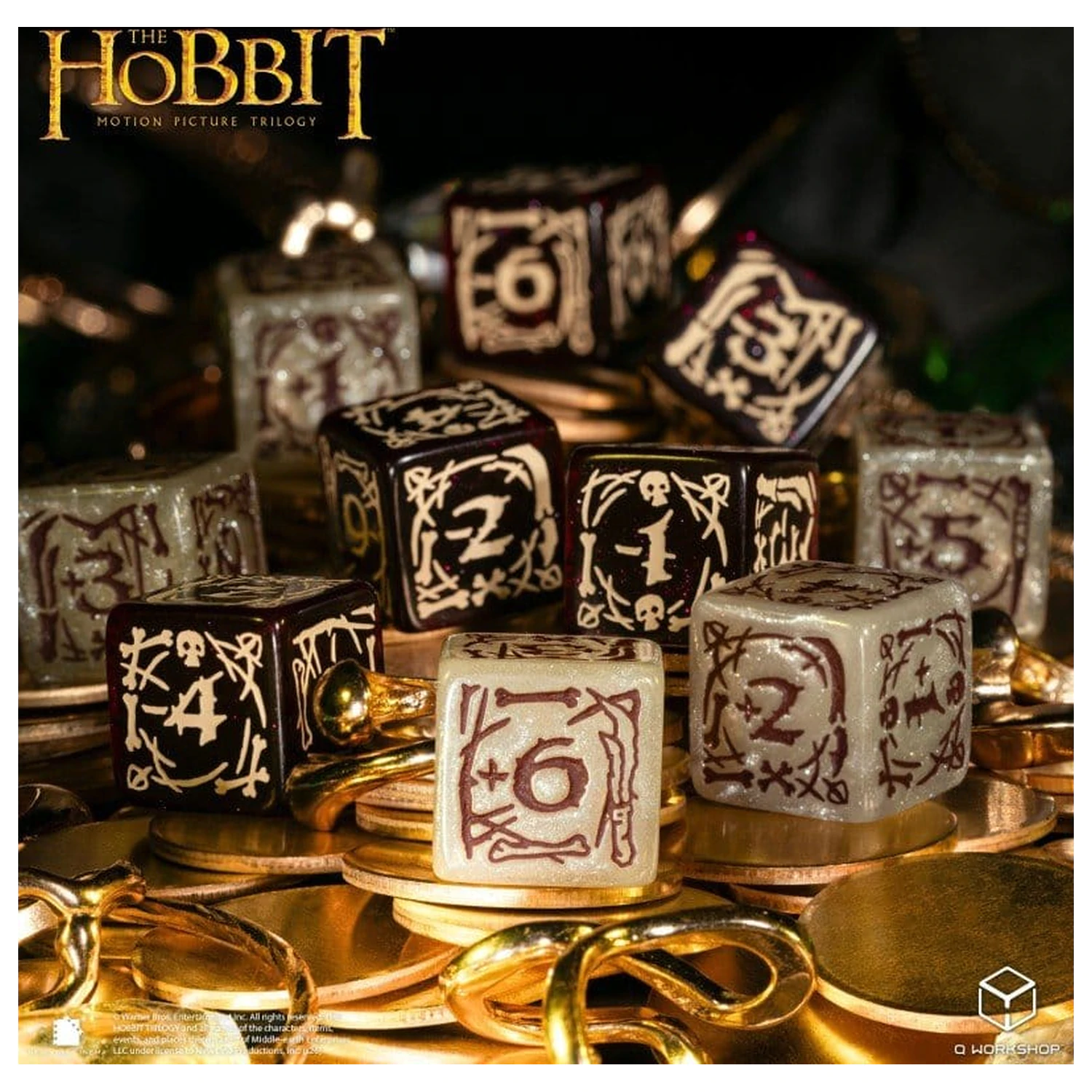 The Hobbit: 10 D6 zestaw kości Goblins zdjęcie produktu
