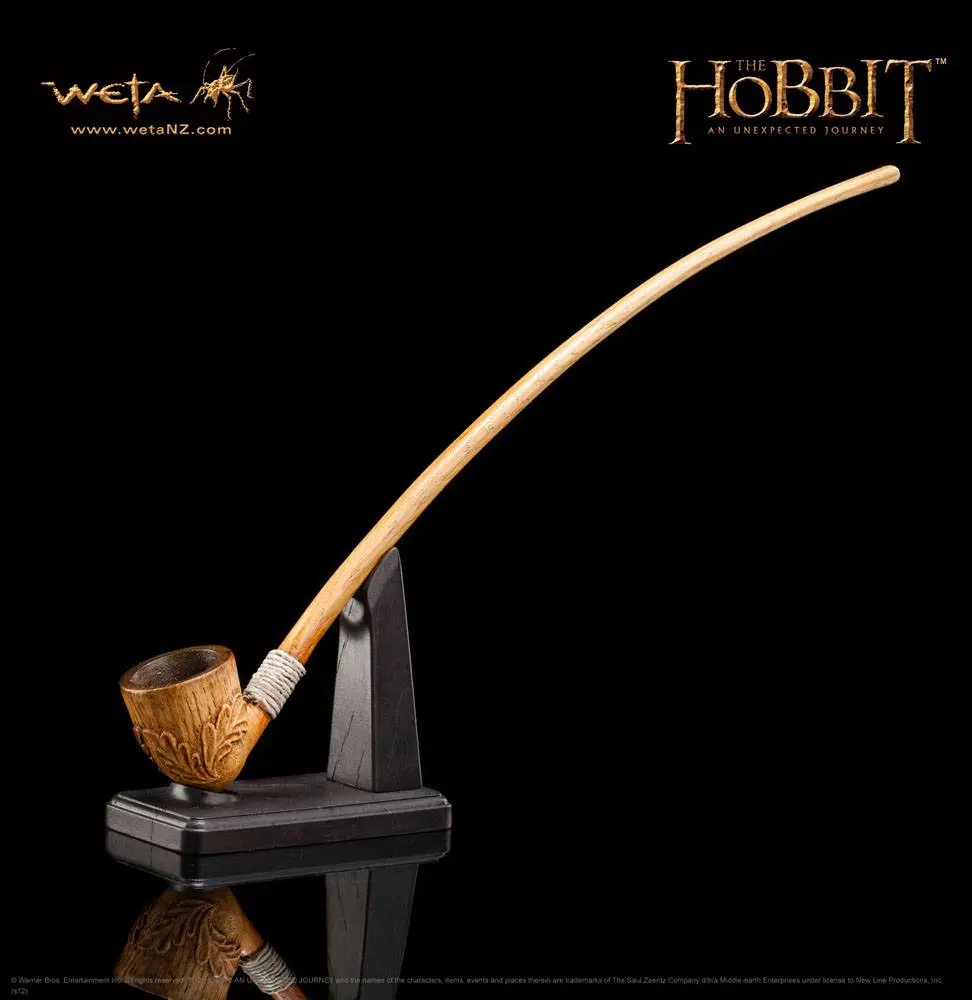 The Hobbit An Unexpected Journey Replika 1/1 Fajka Bilba Bagginsa 35 cm zdjęcie produktu