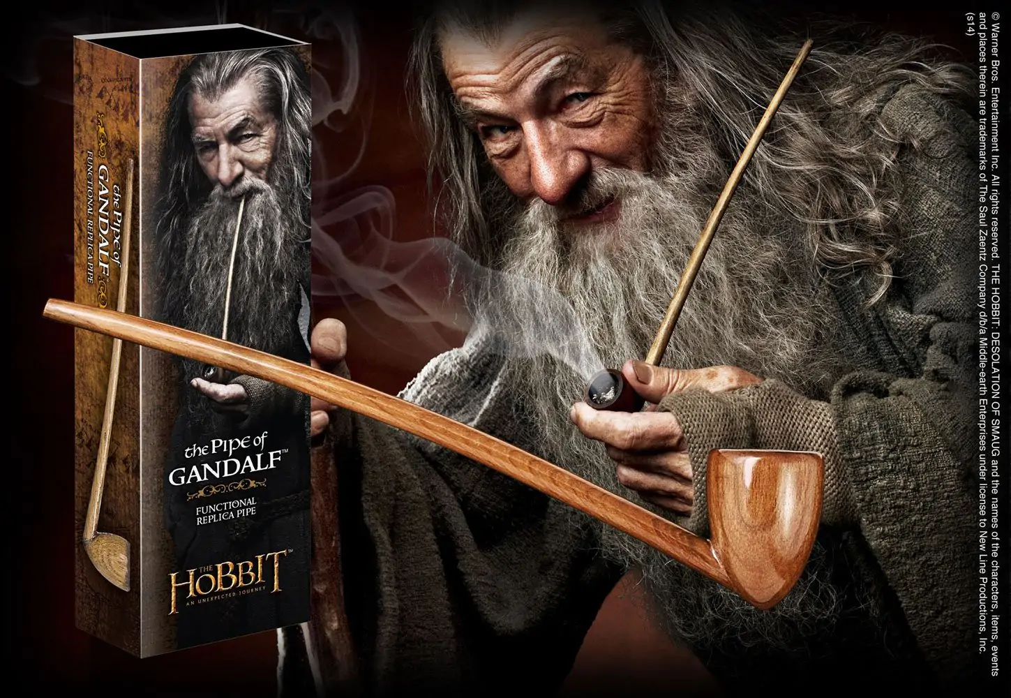 The Hobbit An Unexpected Journey Replika 1/1 The Pipe of Gandalf 23 cm zdjęcie produktu
