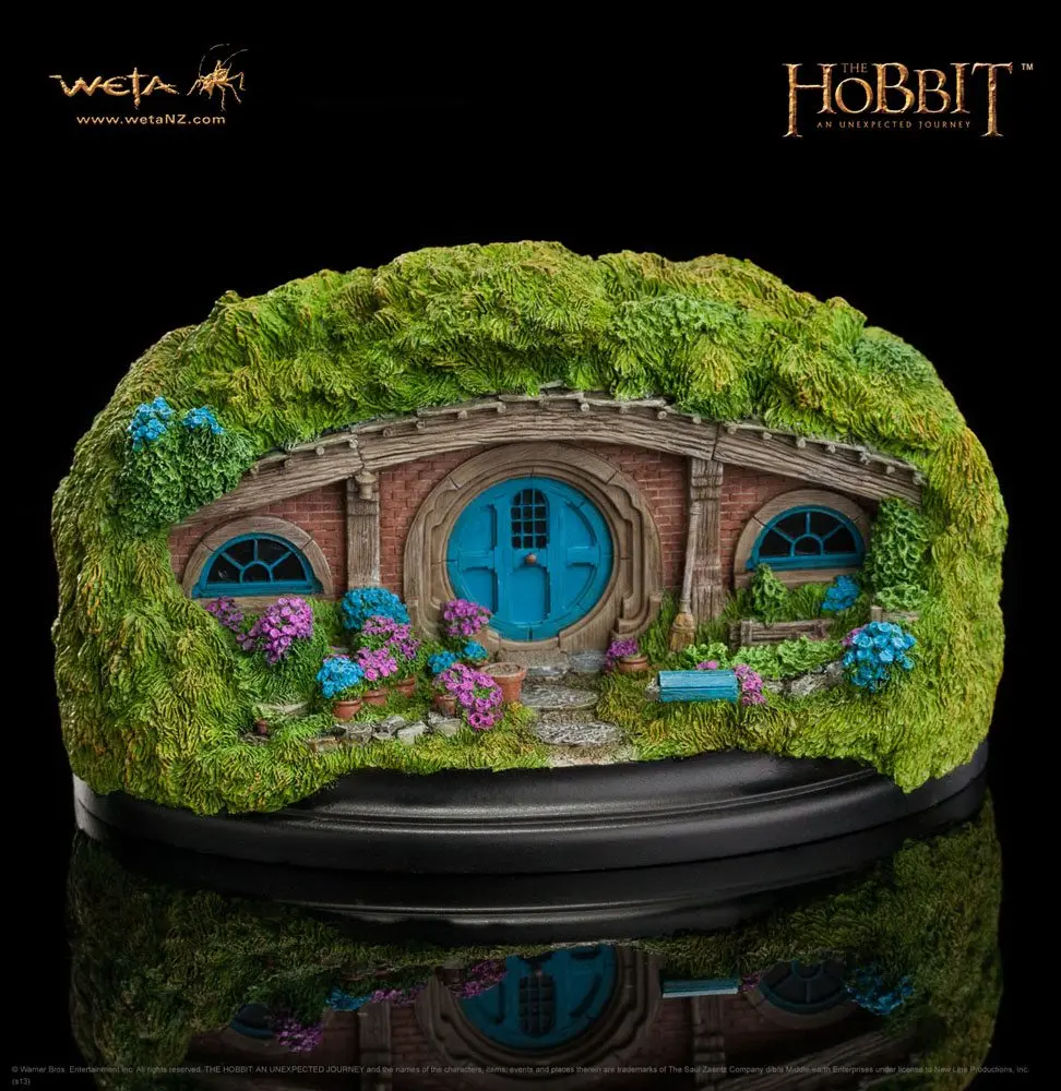 Hobbit Niespodziewana Podróż Statuetka 36 Bagshot Row 6 cm zdjęcie produktu