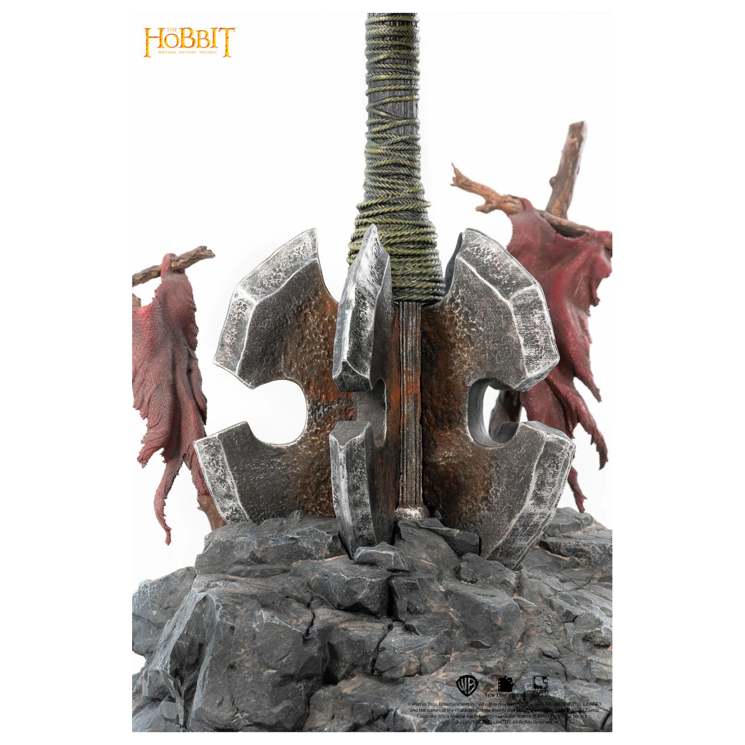 Maska artystyczna The Hobbit replika Azog 1/1 54 cm zdjęcie produktu