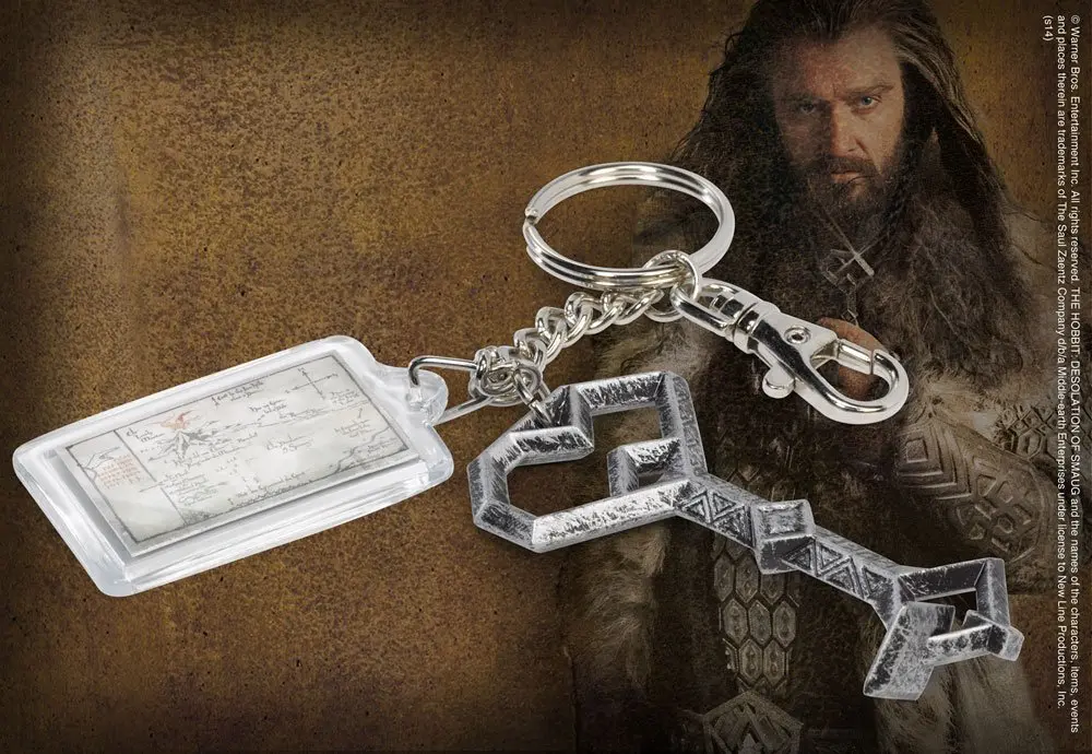 Hobbit Metalowy brelok do kluczy Klucz Thorina zdjęcie produktu