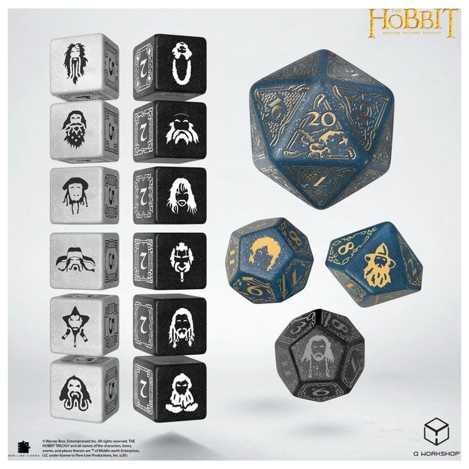 The Hobbit TCG Zestaw Kostek do Gry z 16 Aether Vale zdjęcie produktu