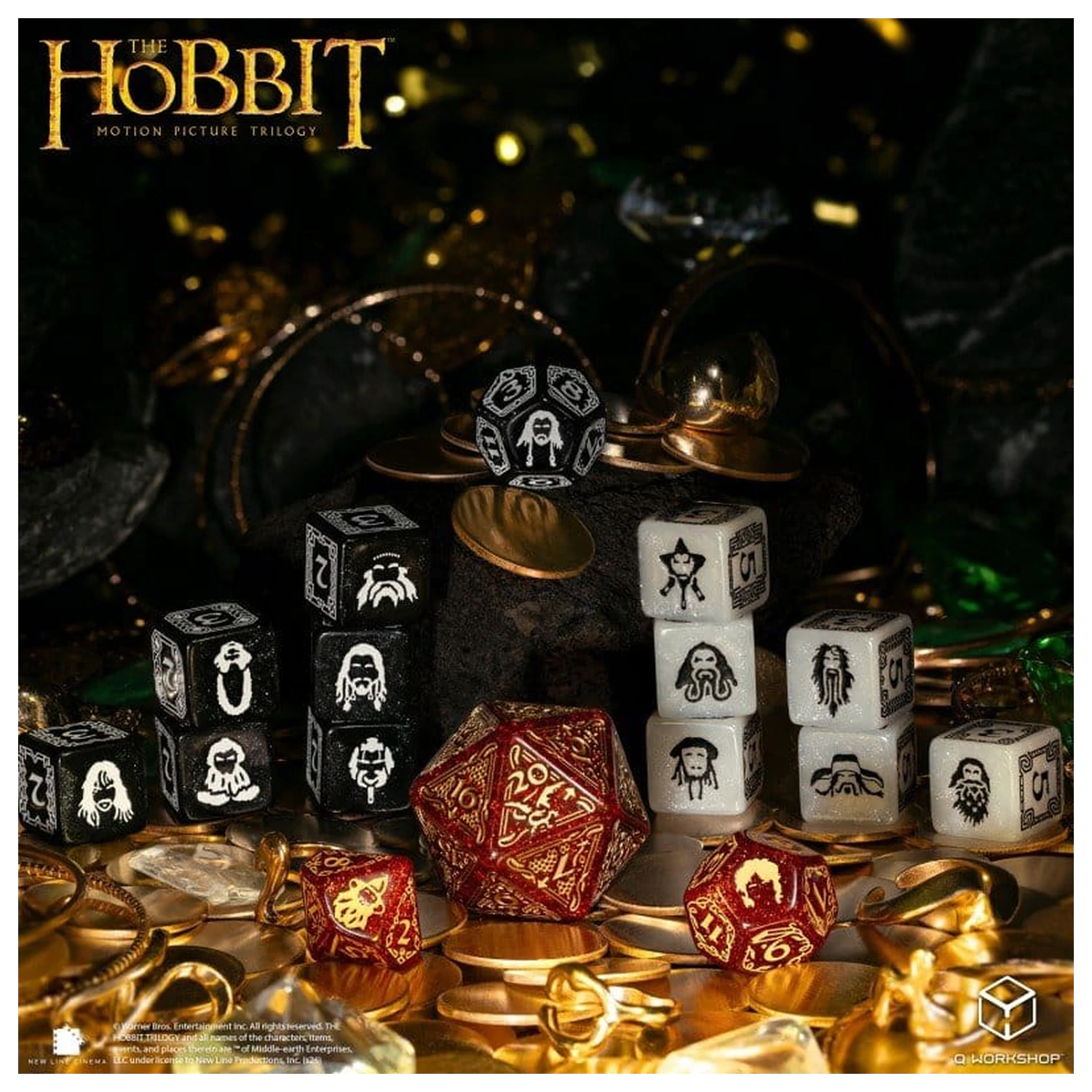 The Hobbit TCG Zestaw Kostek 16 Ember Hearth zdjęcie produktu