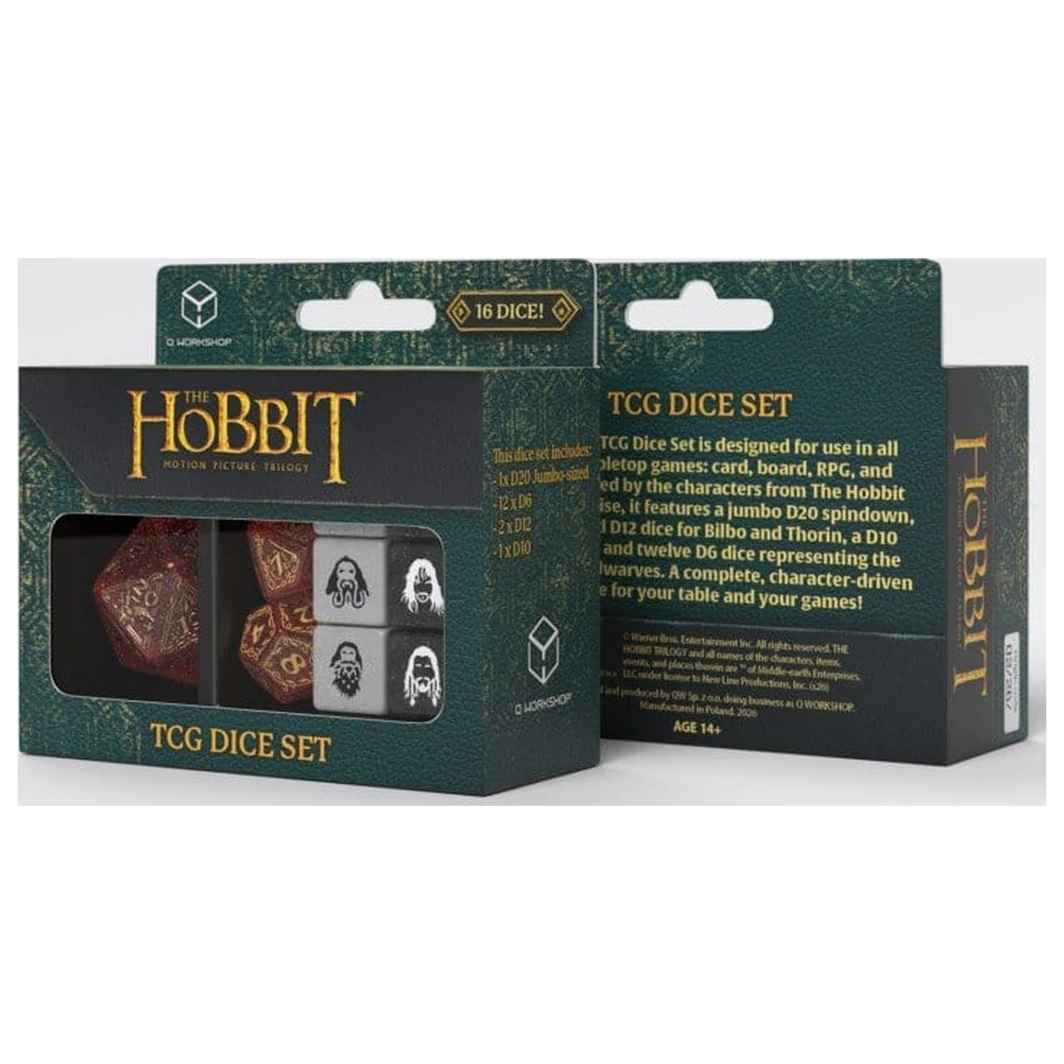 The Hobbit TCG Zestaw Kostek 16 Ember Hearth zdjęcie produktu